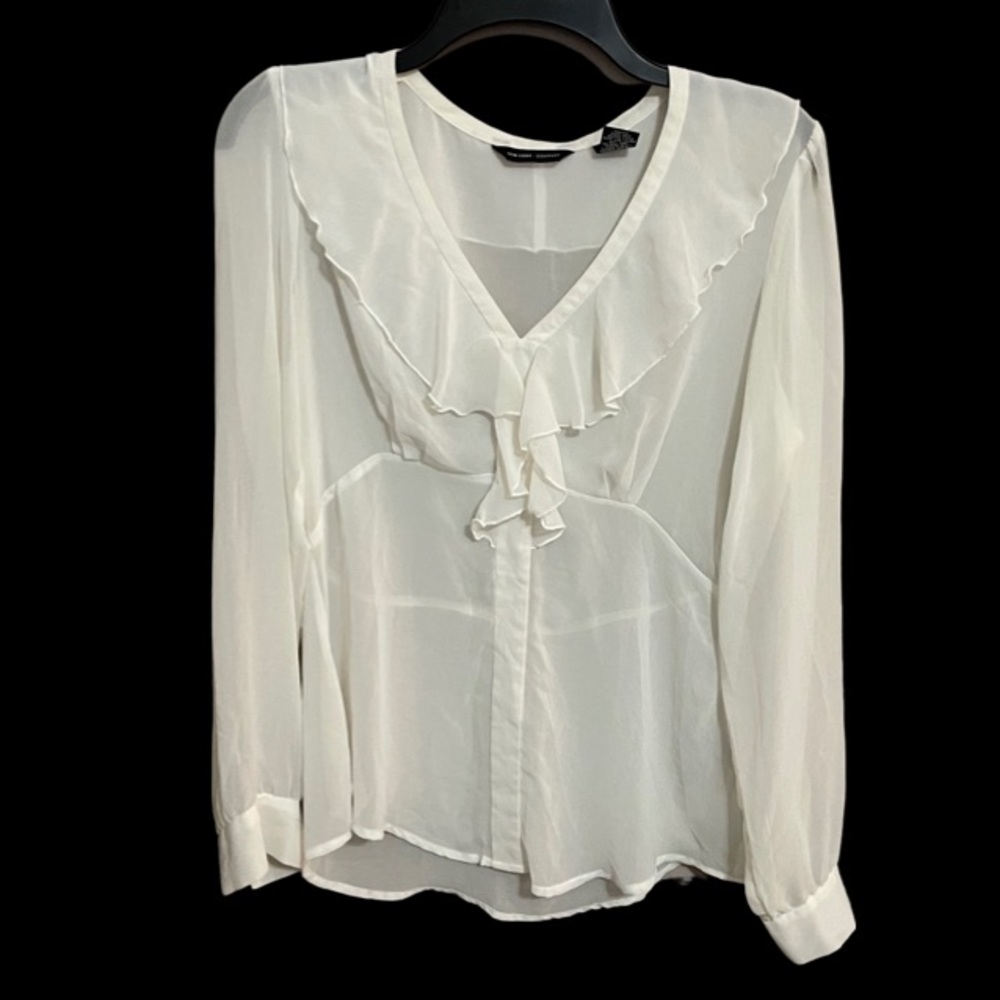 New York & Company Sheer Women's Blouse